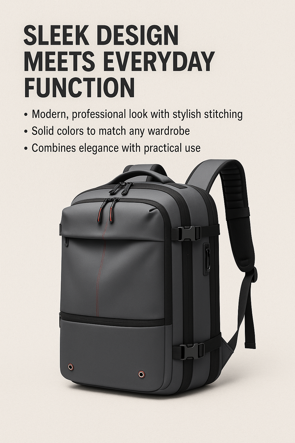 Vacuum Compression Large-capacity Backpack