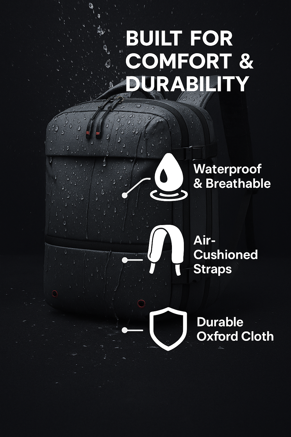 Vacuum Compression Large-capacity Backpack