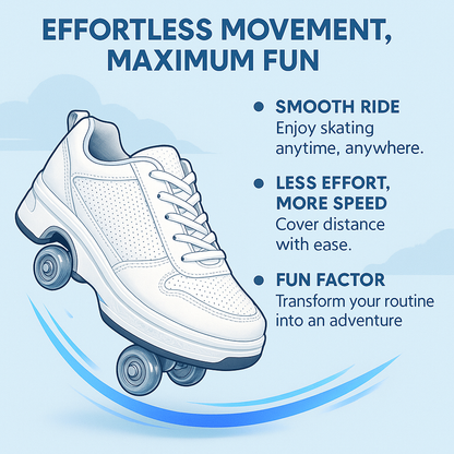 Deformation Roller Shoes
