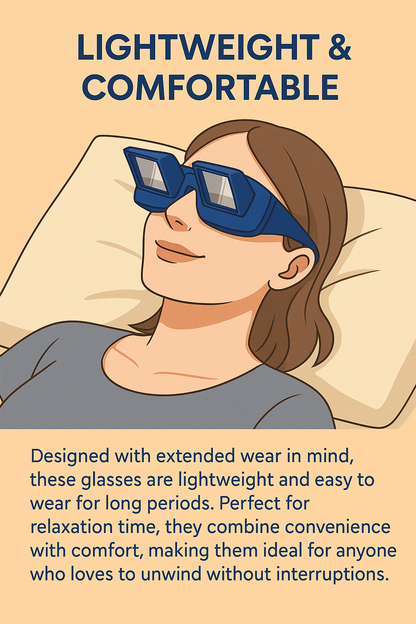 Lazy Periscope Horizontal Reading Glasses