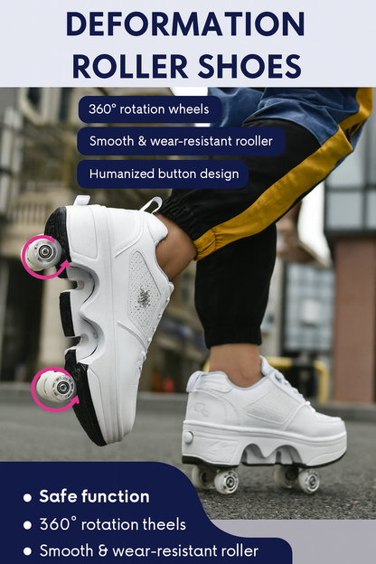 Deformation Roller Shoes
