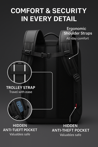 Vacuum Compression Large-capacity Backpack