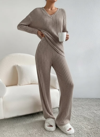 Knitted Two Piece Set Outfit